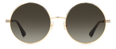 Women Jimmy Choo Sunglasses: ORIANE/S - Gold Havana - SpecSMART Eye Clinic (Front View)